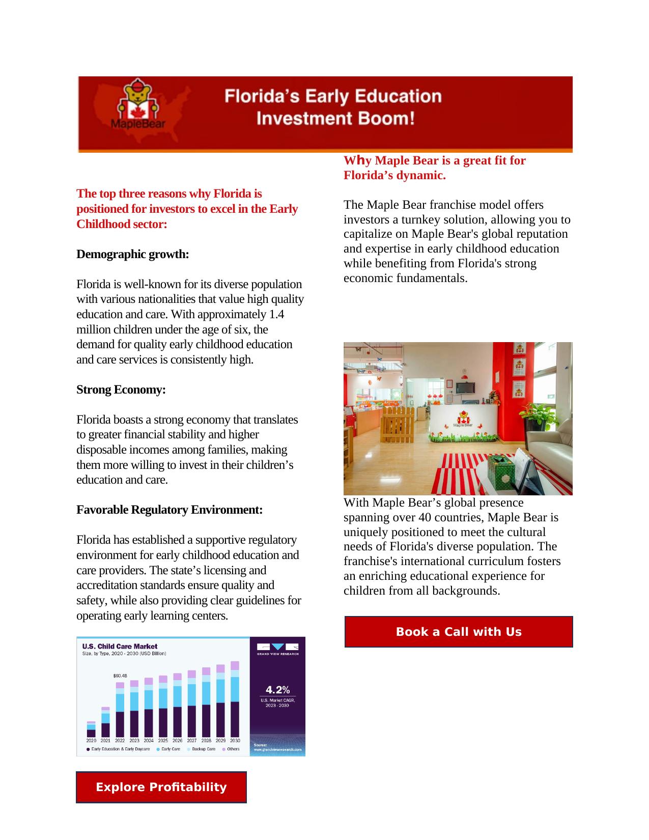 Maple Bear USA newsletter — page 1