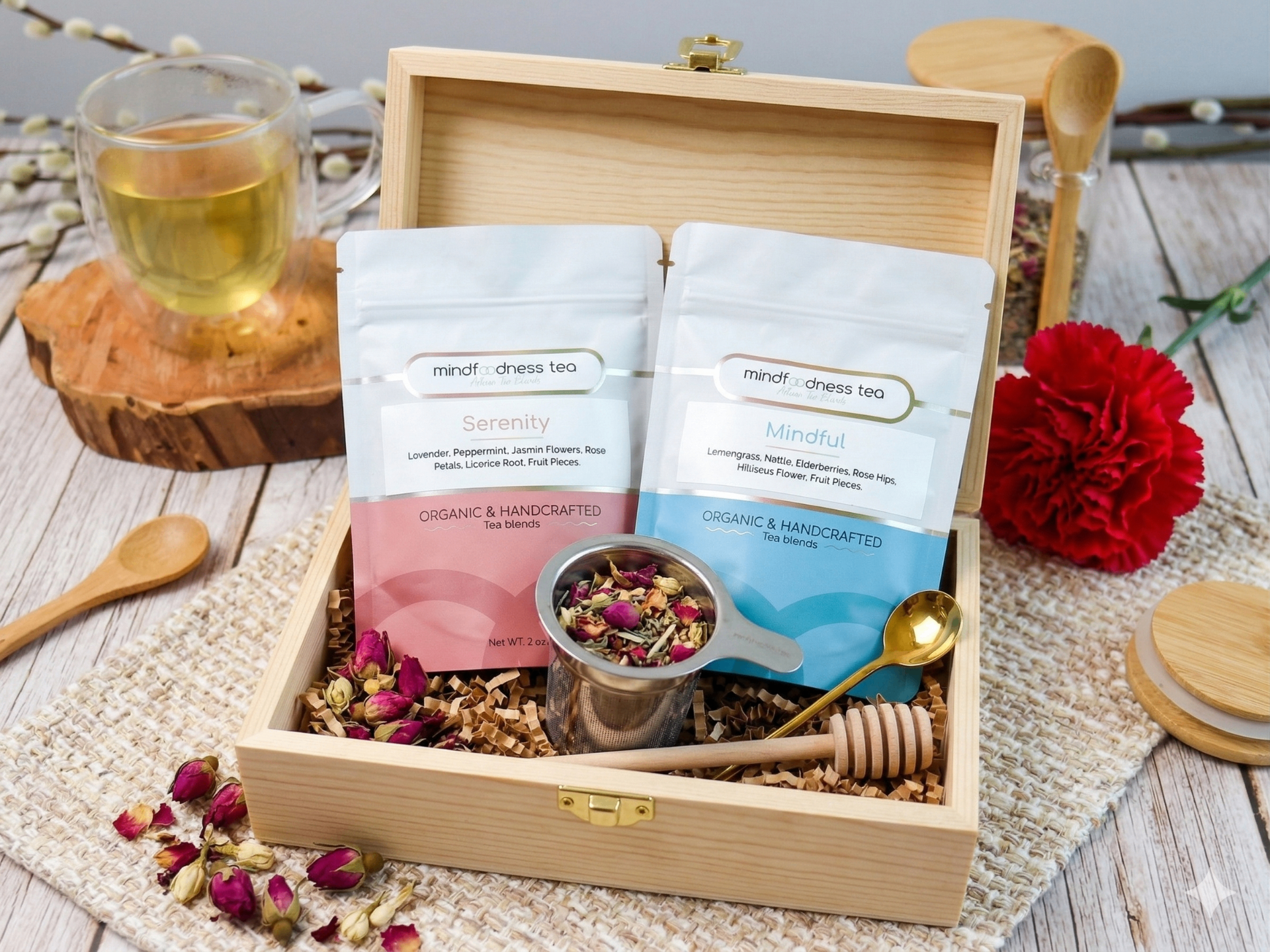 Mindfoodness Tea — Serenity & Mindful blends gift box