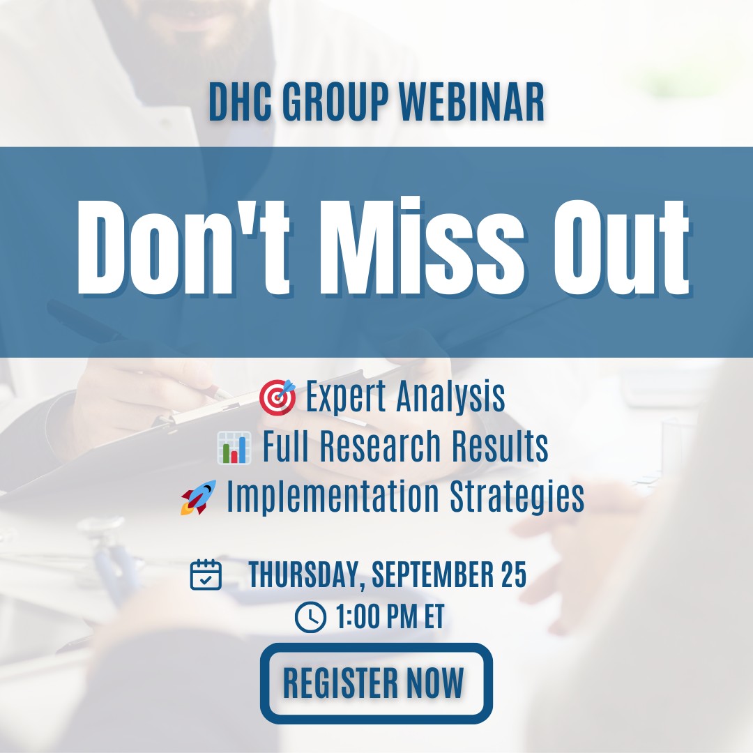 DHC Group webinar carousel — Don't miss out CTA